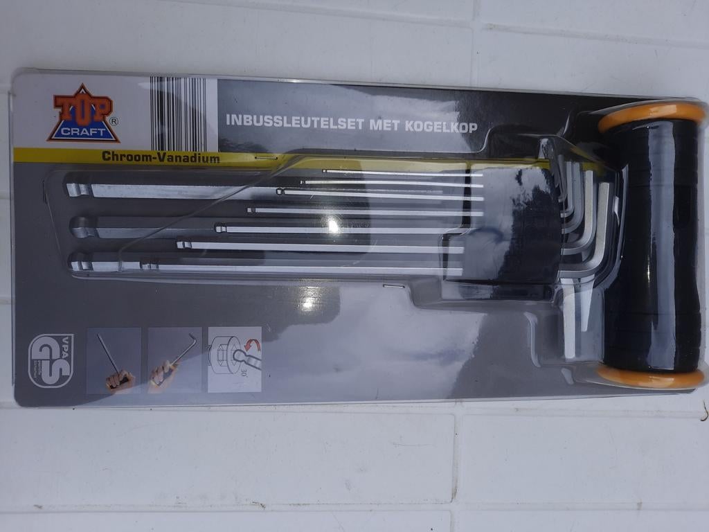 Nieuwe Inbussleutelset met Kogelkop - Chroom-Vanadium, Ophalen of Verzenden, Nieuw