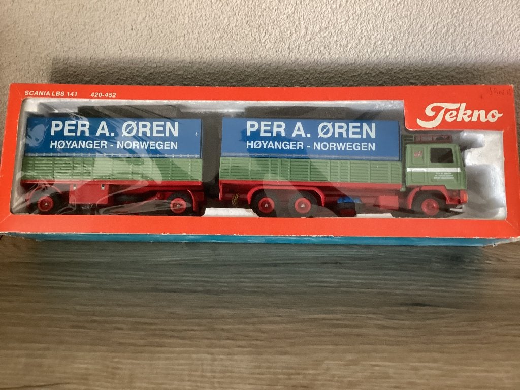 Tekno Volvo Per Oren, Hobby en Vrije tijd, Ophalen of Verzenden, Zo goed als nieuw, Bus of Vrachtwagen, Tekno