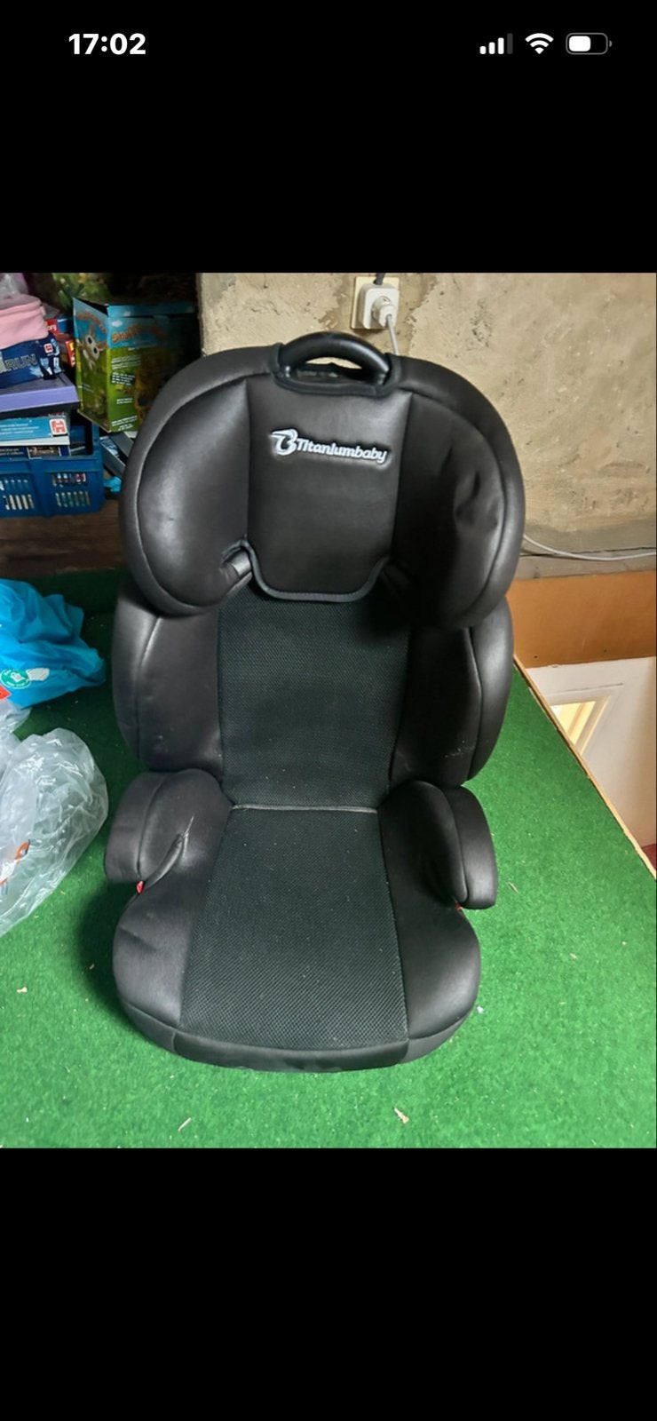 3 keer Titaniumbaby autostoel 15-36 kg - - nieuwstaat, Overige merken, Autogordel, 15 t/m 36 kg, Nieuw