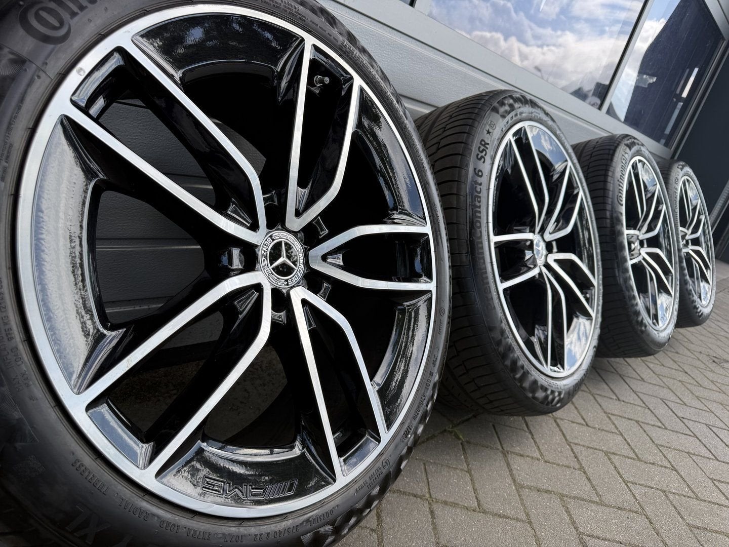 22” Mercedes AMG W167 350e GLE Hybrid GLS X167 velgen banden, Auto-onderdelen, Gebruikt, -, -, Banden en Velgen