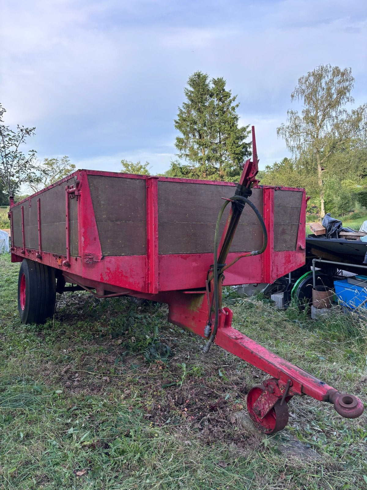 Oldtimer hydraulische kipper, Zakelijke goederen, Agrarisch | Werktuigen, Ophalen, Transport