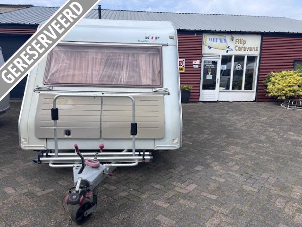 Kip Traveller 41 TDB bj.2003,VOORTENT, MOVER !, Caravans en Kamperen, Caravans, Schokbreker, Kip, Bedrijf, Treinzit