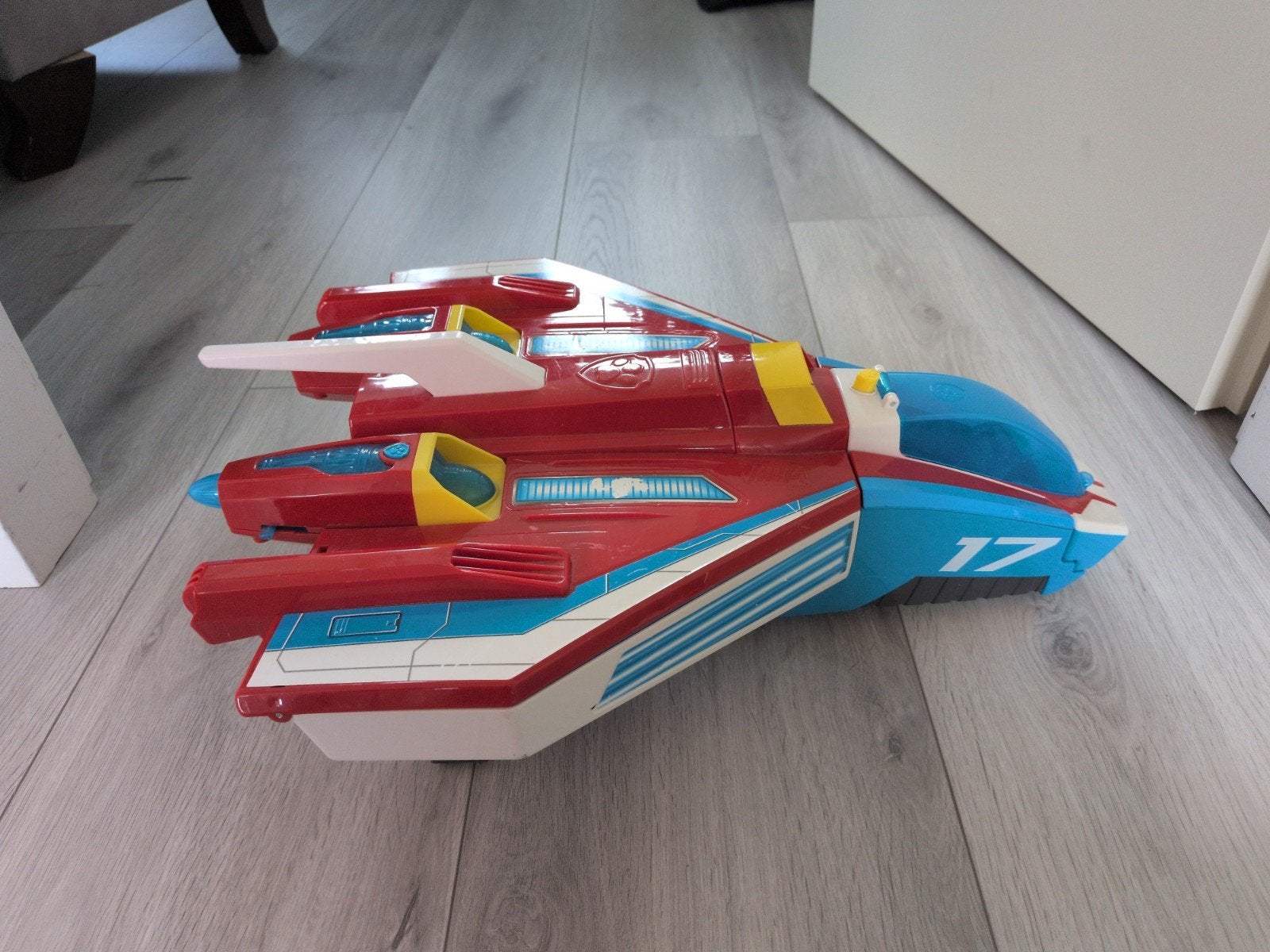 Paw Patrol supersonic Jet - Vliegtuig, Ophalen, Gebruikt
