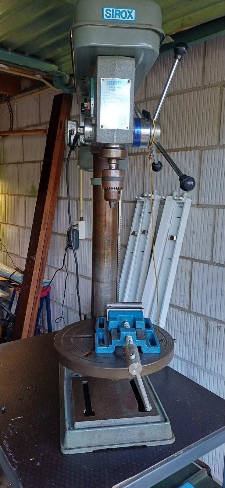 Sirox Kolomboormachine CH-5 - Heavy Duty Boorpers, Ophalen, Gebruikt, Minder dan 400 watt, Kolomboormachine