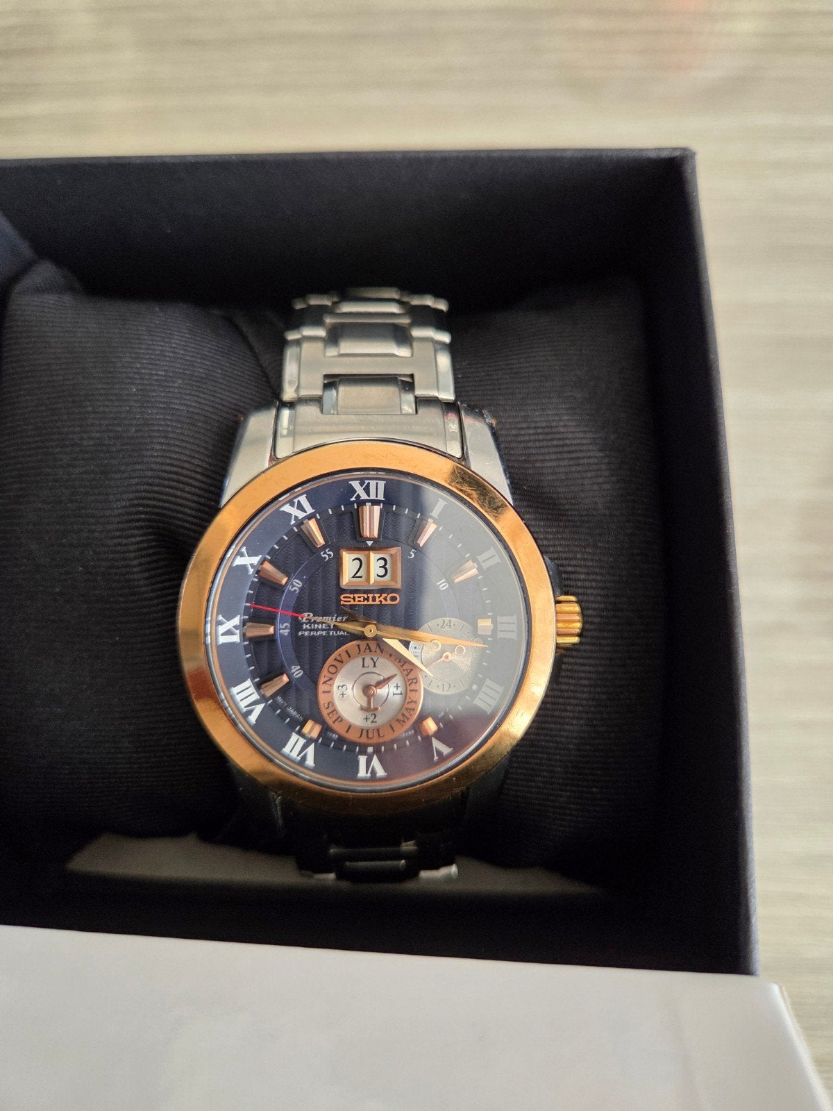 Seiko Premier Novak Djokovic Special Edition Horloge, Ophalen of Verzenden