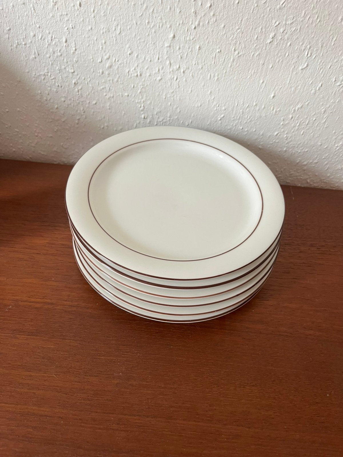Vintage Bavaria Winterling Roslau bordjes minimal (6), Huis en Inrichting, Ophalen of Verzenden, Zo goed als nieuw, Bord(en), Overige stijlen