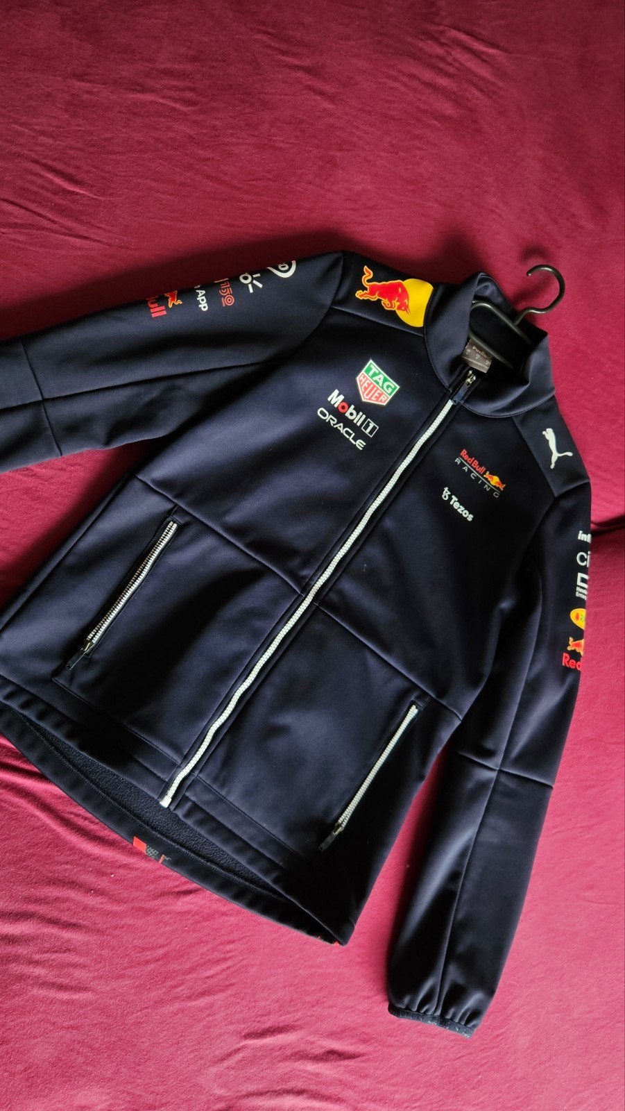red bull formula 1 f1 female jacket size S, Puma, Blauw, Ophalen of Verzenden, Zo goed als nieuw