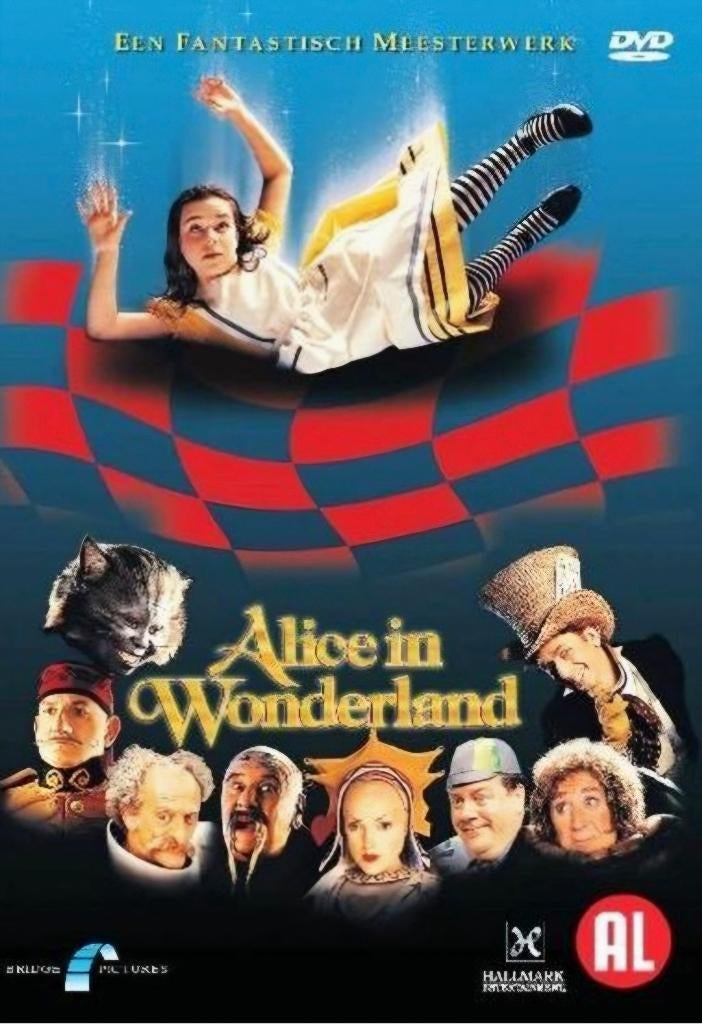 Alice in Wonderland dvd, Alle leeftijden, Ophalen of Verzenden, Gebruikt