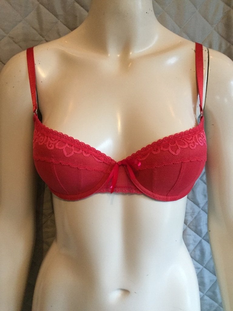 75B passionata bh, rood geschikt voor push up (2b30), Tweedehands verkoop, Tweedehands verkoop, Ophalen of Verzenden, BH