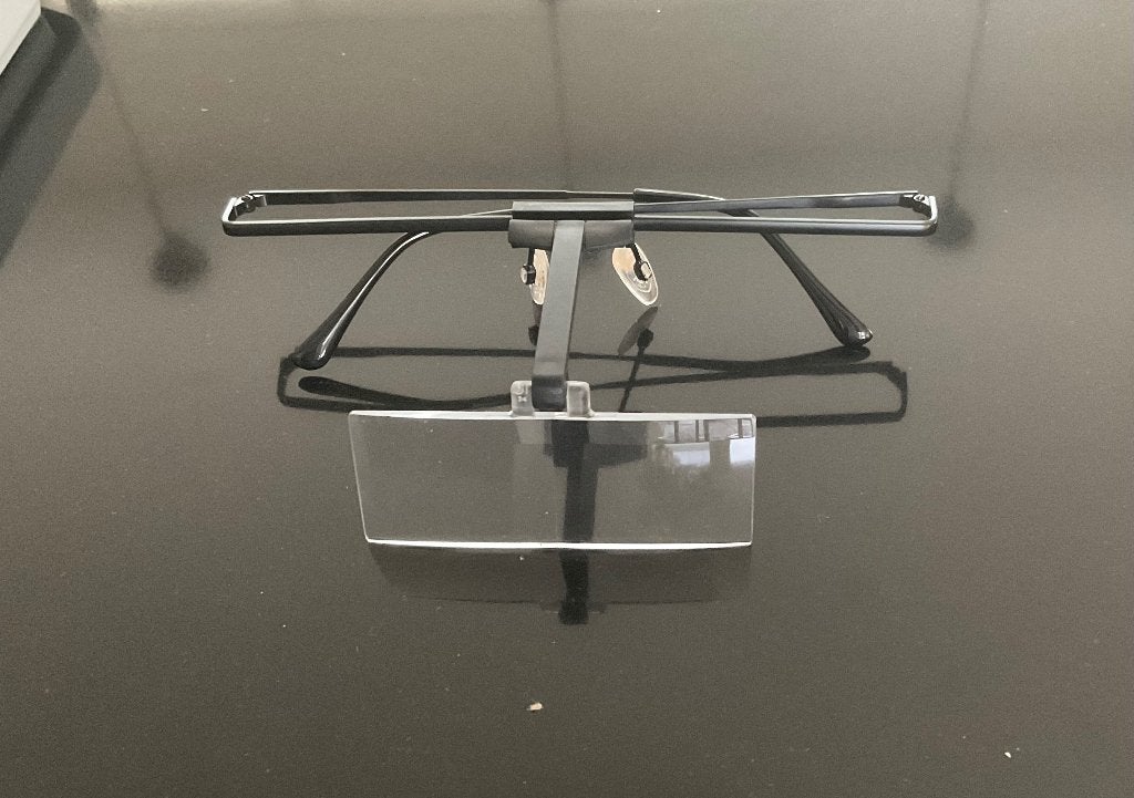 Eschenbach vergrotingsbril, Ophalen of Verzenden, Zo goed als nieuw, Vergrootglas of Loep