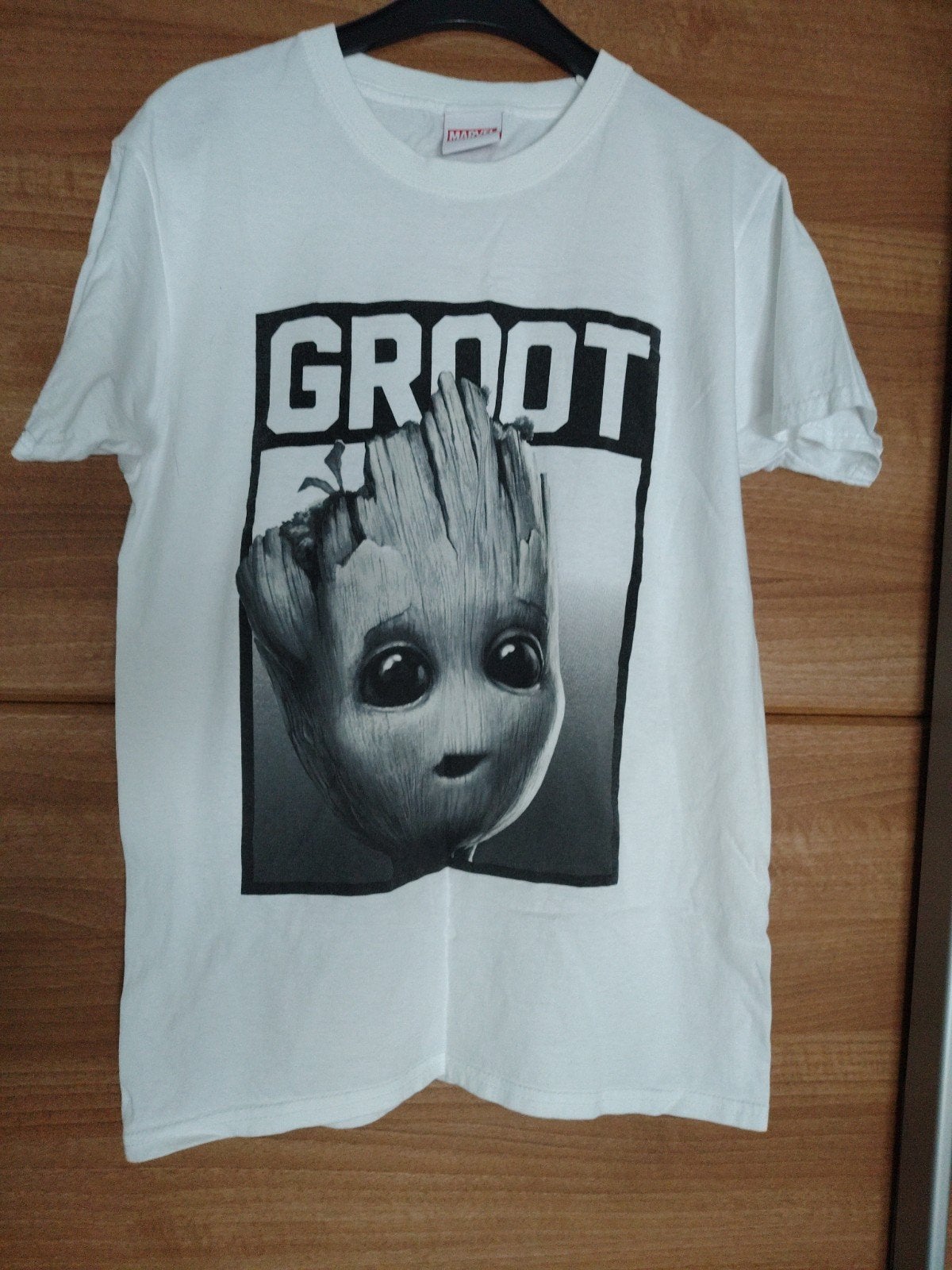 Marvel shirt. gratis!, Ophalen, Zo goed als nieuw, Maat 48/50 (M), Zwart