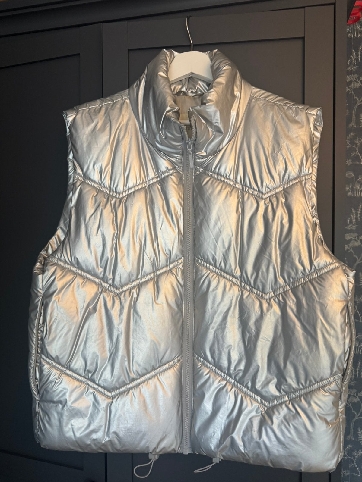 Freequent zilveren bodywarmer, Verzenden, Zo goed als nieuw