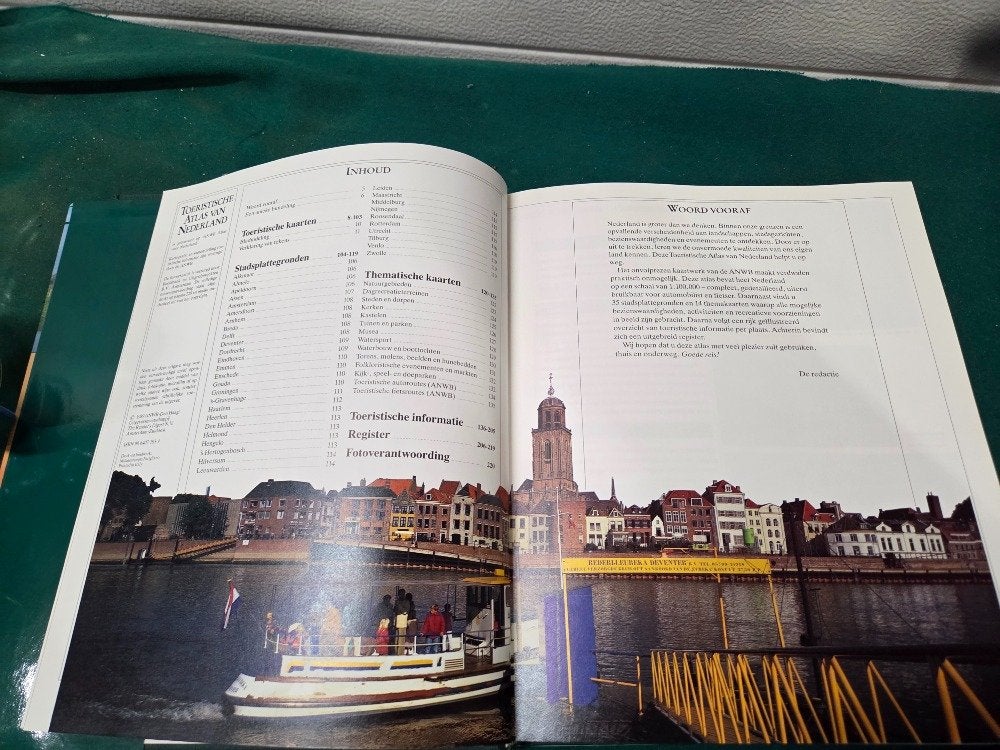 anwb toeristische atlas van nederland 1989, Ophalen of Verzenden