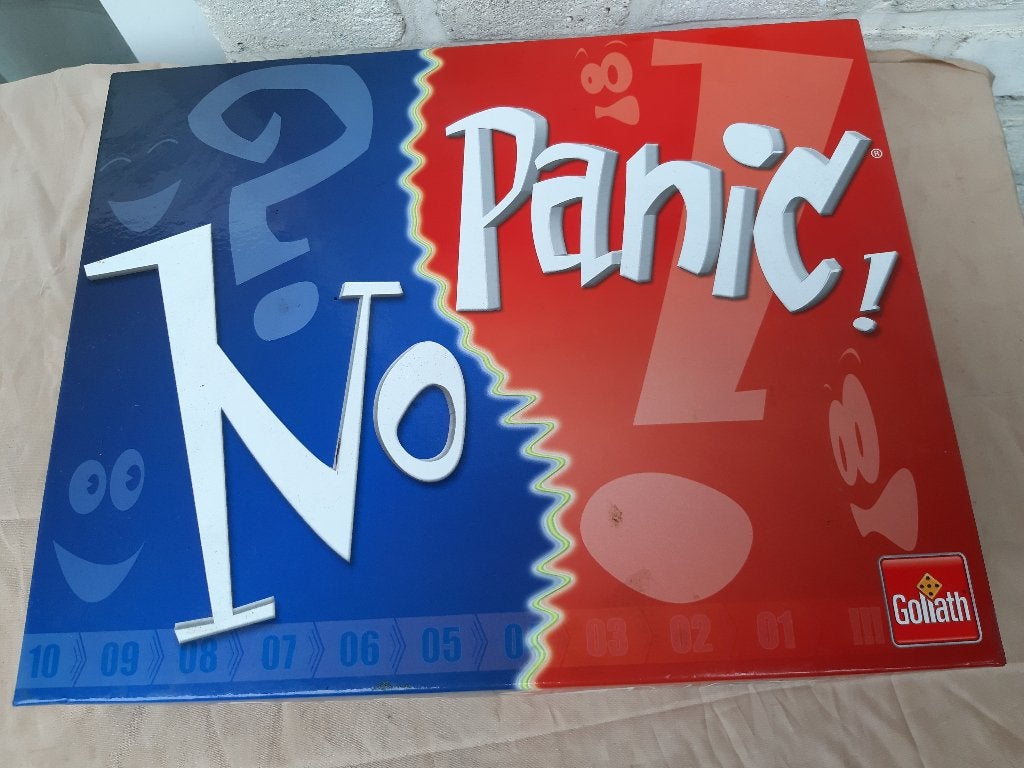 No Panic bordspel, GOLIATH, Het spannende zeg het snel spel., Ophalen, Goliath, Zo goed als nieuw, Een of twee spelers