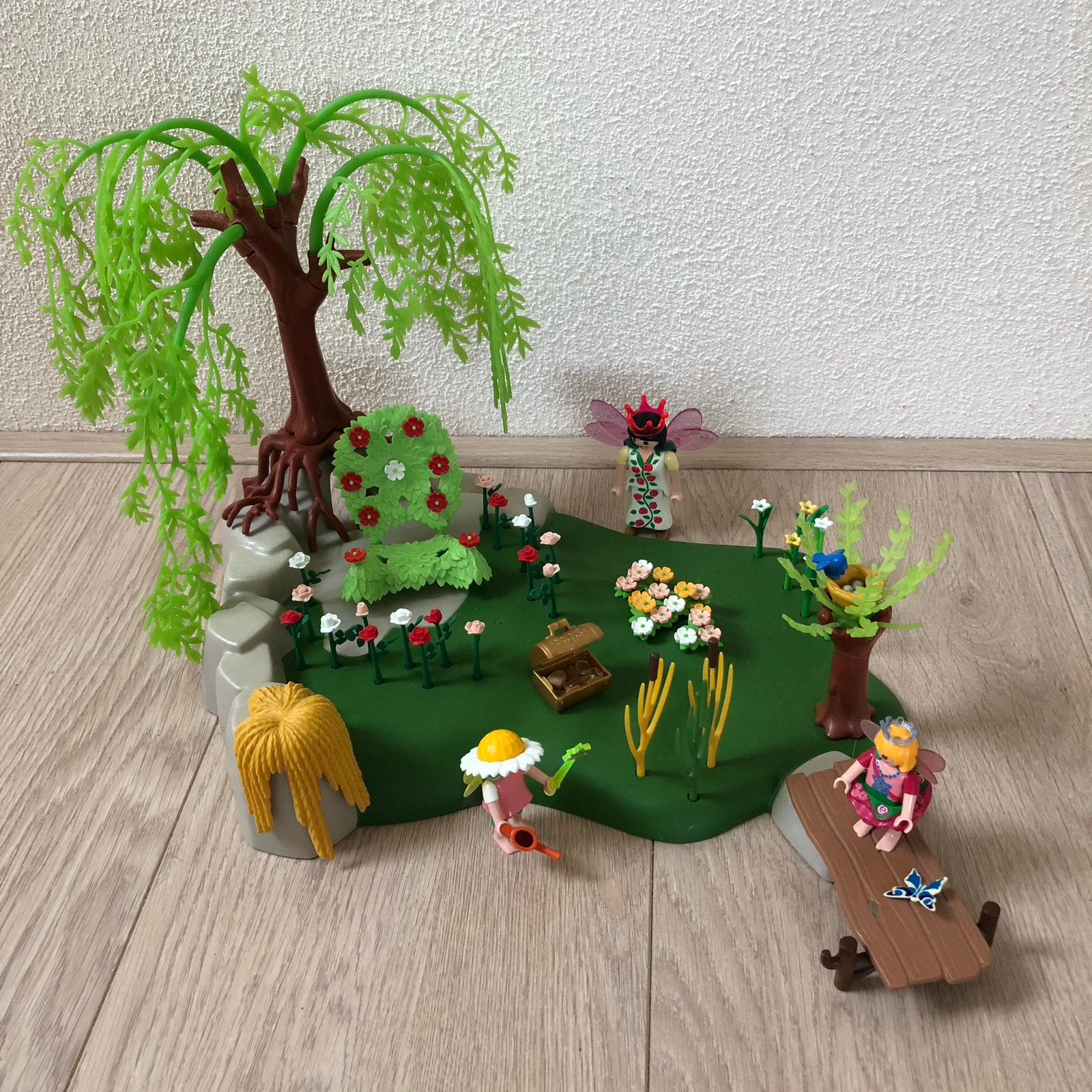 Playmobil 4199 elfentuin (Fairy world) complete set!, Ophalen of Verzenden, Zo goed als nieuw, Complete set