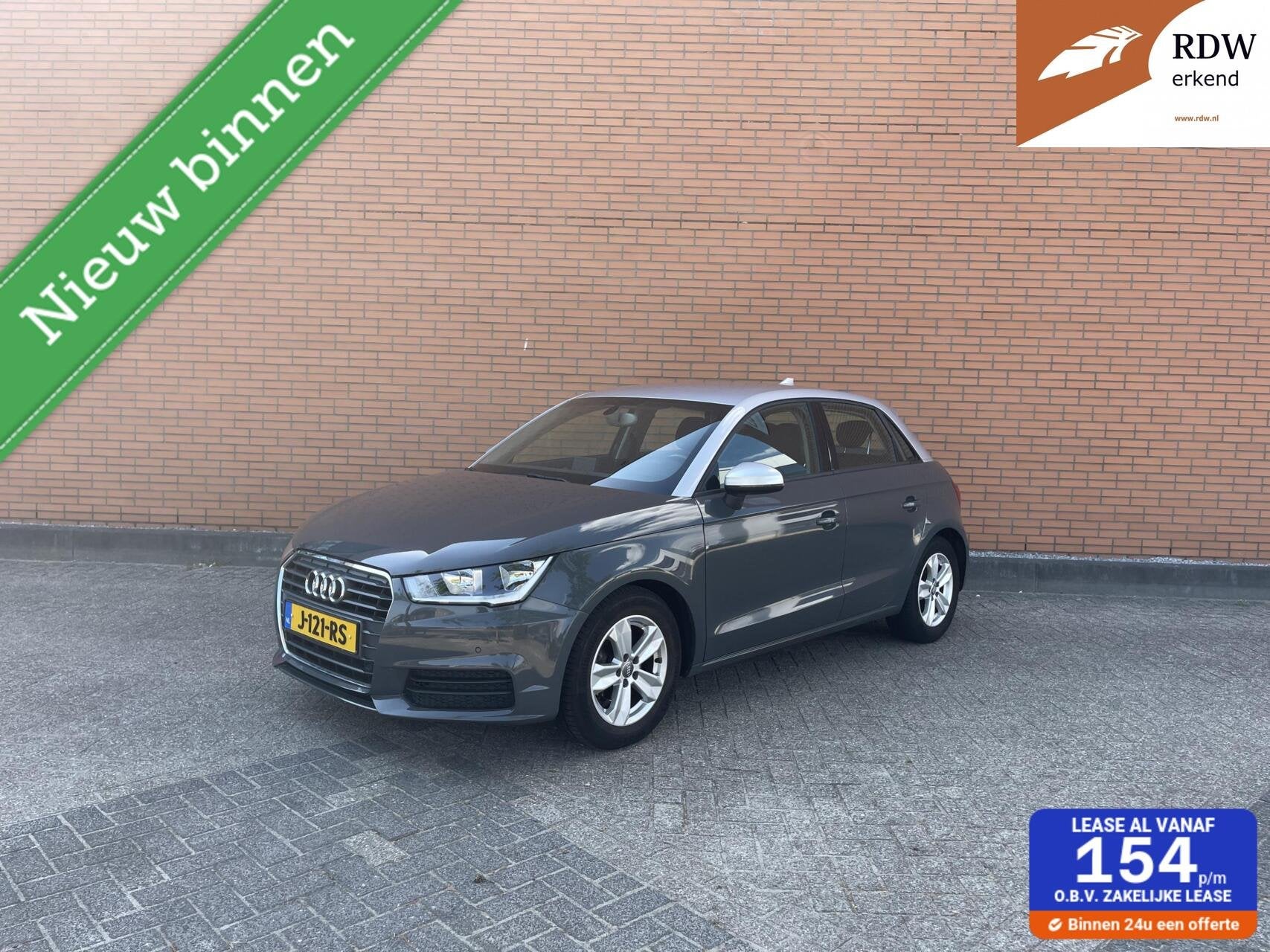 Audi A1 Sportback 1.0 TFSI 2017 153DKM | DB VERVANGEN | LUXE, Voorwielaandrijving, Euro 6, 999 cc, 560 kg