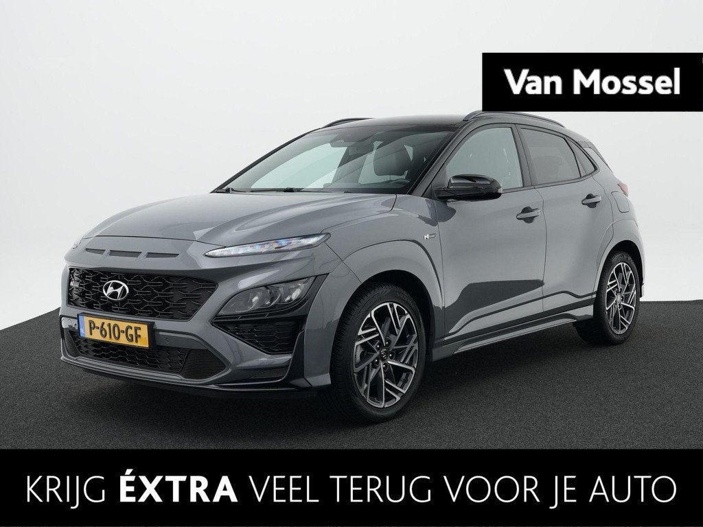 Hyundai Kona 1.0 T-GDI N Line | Achteruitrijcamera | Navigat, Auto's, Hyundai, Bedrijf, Te koop, Kona, ABS, Achteruitrijcamera