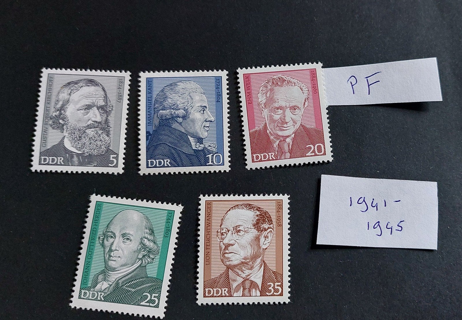 Postzegels DDR  1941 - 1945, Postzegels en Munten, Postzegels | Europa | Duitsland, Ophalen of Verzenden, DDR, Postfris