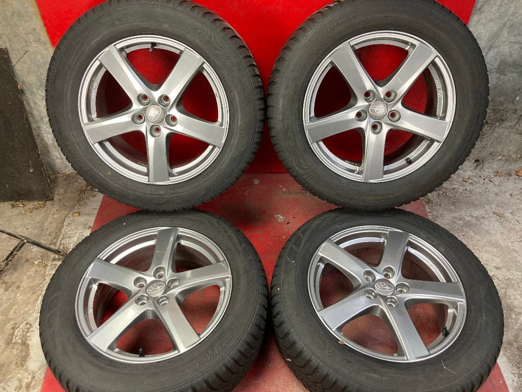 Winterbanden Subaru XV, Forester 225/60R17 Falken, Auto-onderdelen, Gebruikt, ., Banden en Velgen, 17 inch