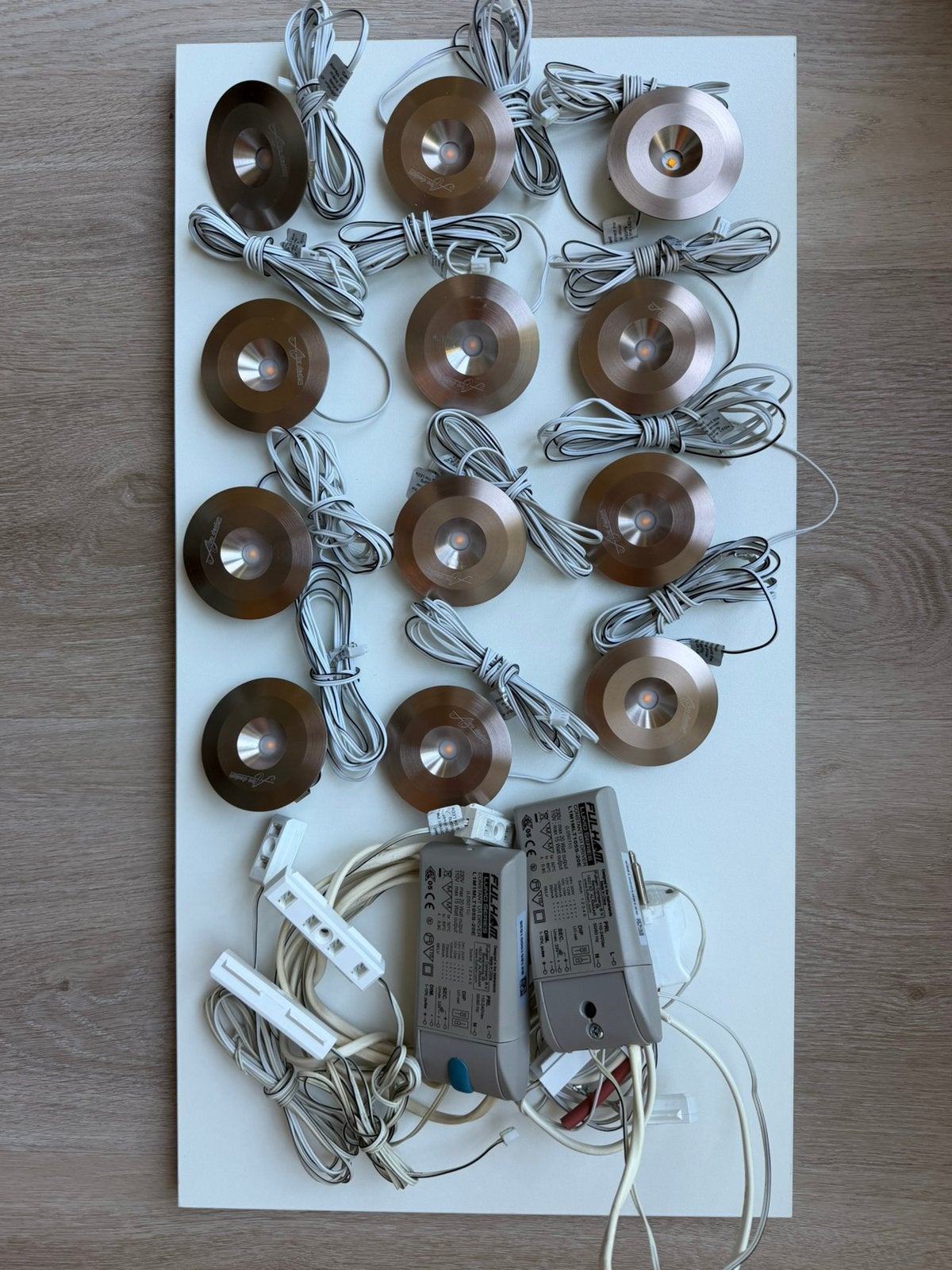 Mooie heldere 12 inbouwspots voor iedere ruimte, Huis en Inrichting, Lampen | Spots, Gebruikt, Verzenden, LED, Dimbaar