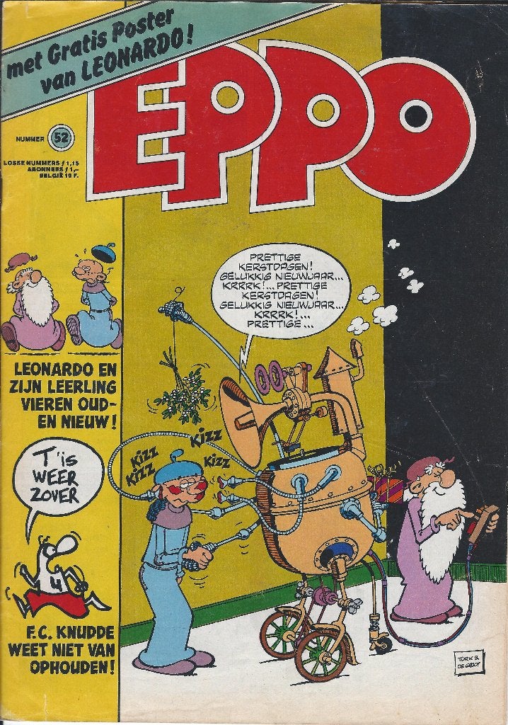 Eppo strip weekblad nr 52.   1977, Boeken, Stripboeken, Eén stripboek, Ophalen of Verzenden, Gelezen