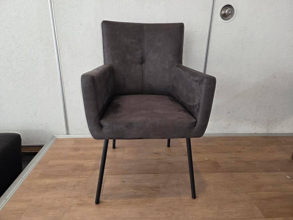 Mooie eetkamerstoel - Showroommodel, Huis en Inrichting, Ophalen of Verzenden, Zo goed als nieuw, Eén, Stof