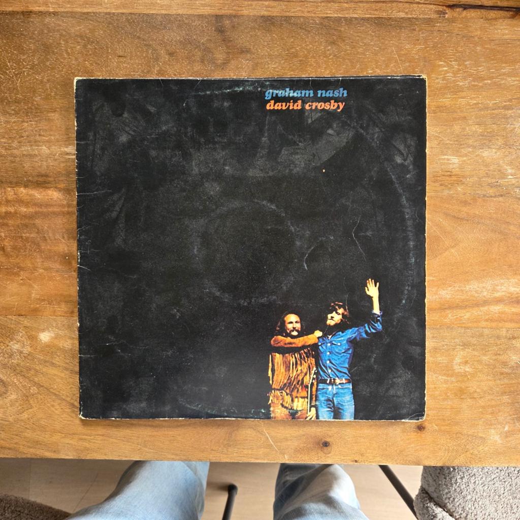 Graham Nash David Crosby LP - Gebruikt Vinyl, Ophalen, Gebruikt, 12 inch