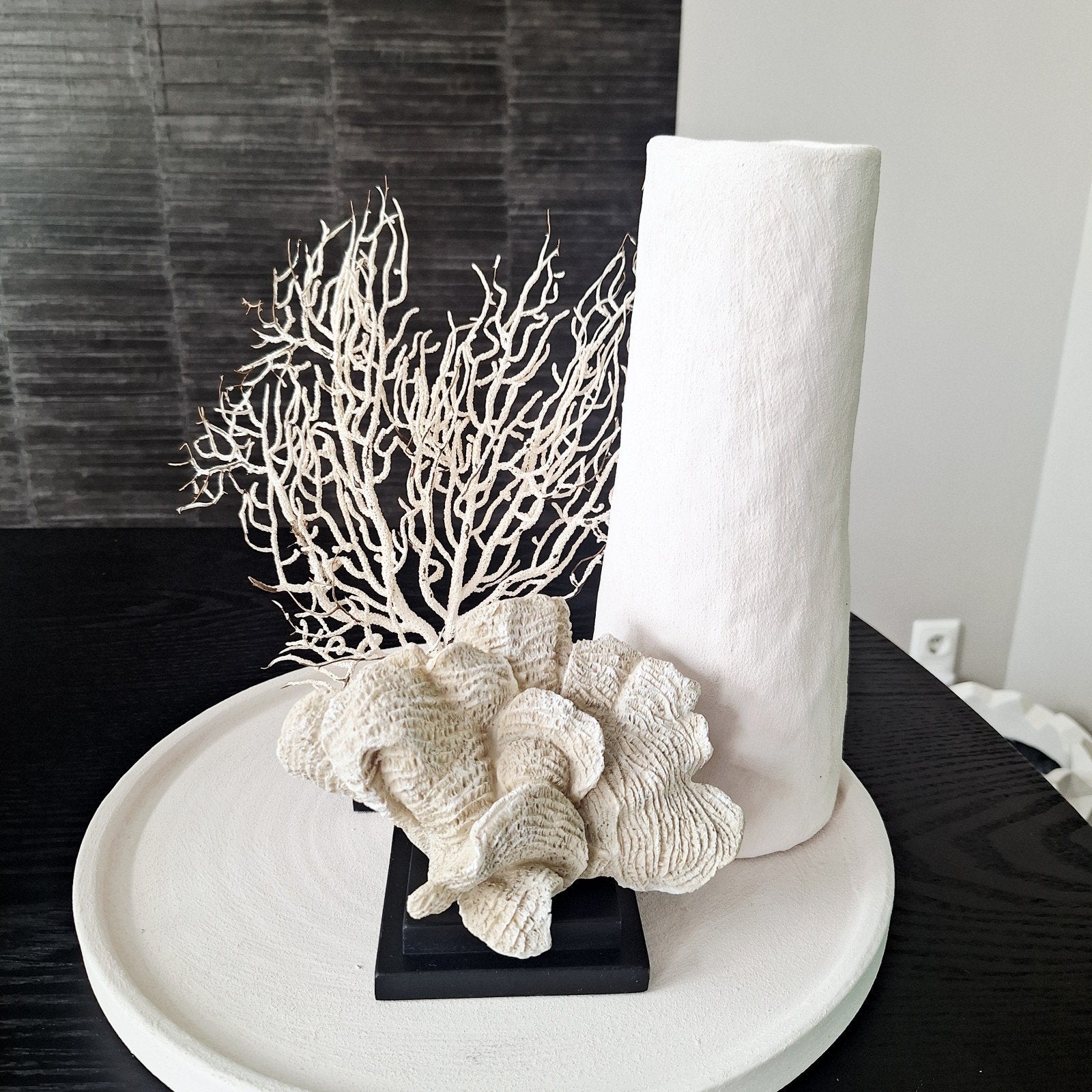 Diverse creme witte woonaccessoires japandi chique, Nieuw, Ophalen of Verzenden, X, X
