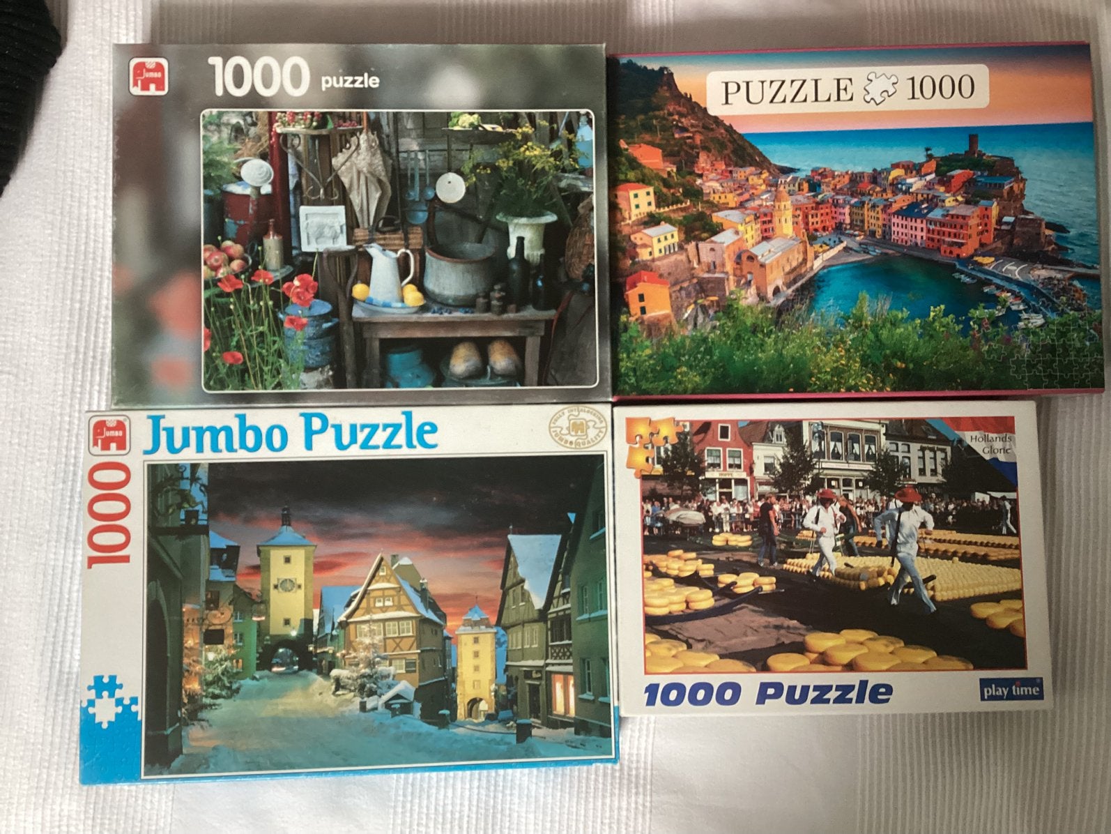 Puzzels 1000 en 500, Ophalen of Verzenden, 500 t/m 1500 stukjes, Legpuzzel