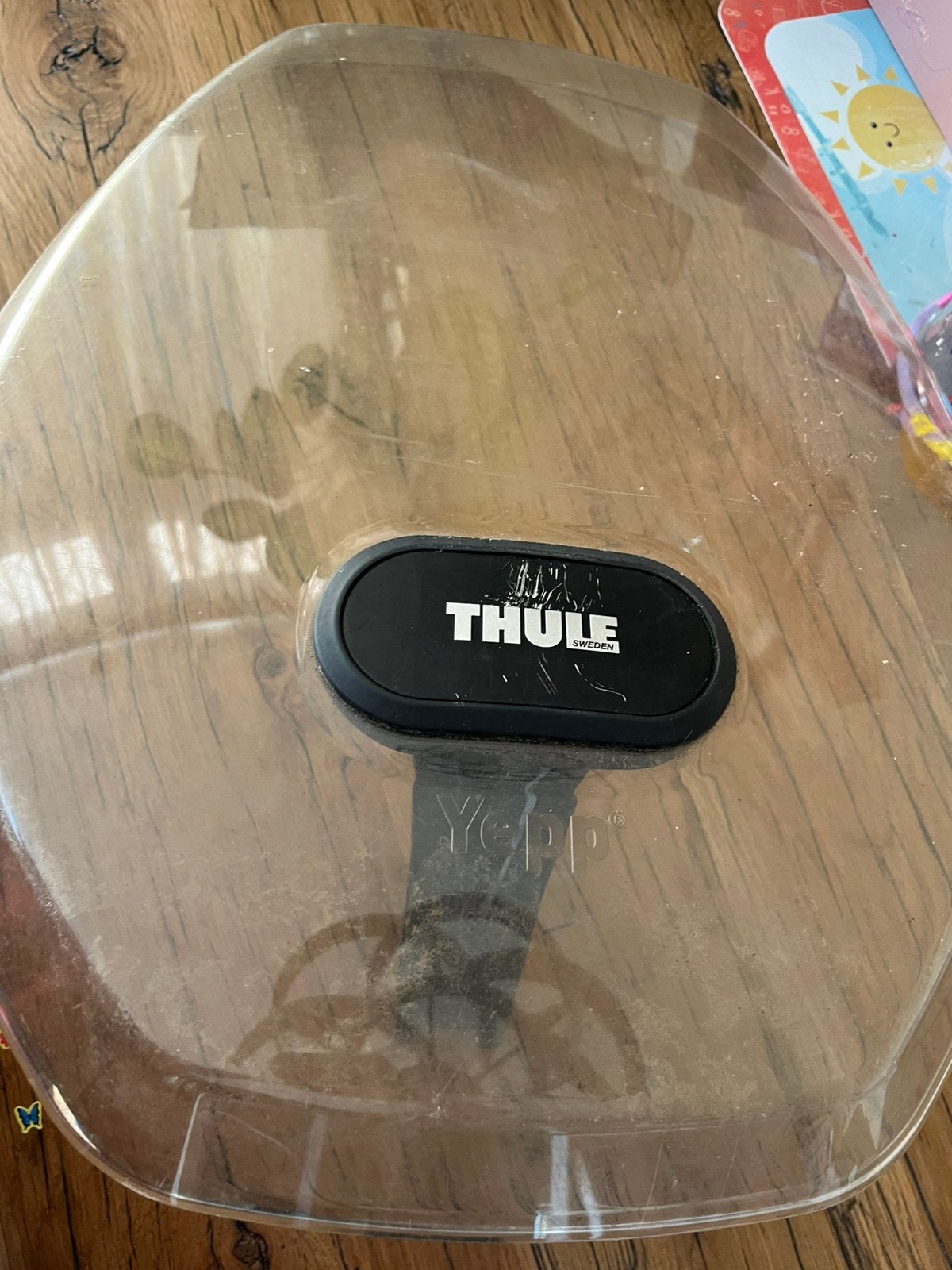 thule windscherm en adapter yepp mini 2, Ophalen, Zo goed als nieuw