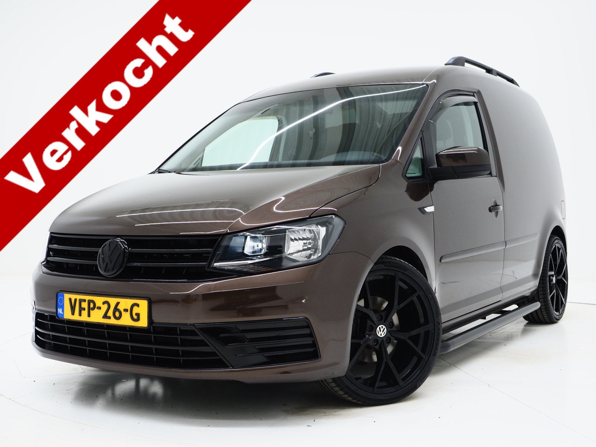 Volkswagen Caddy 2.0 TDI Chestnut Brown 150PK | Leder | Side, Gebruikt, 4 cilinders, Bruin, Volkswagen