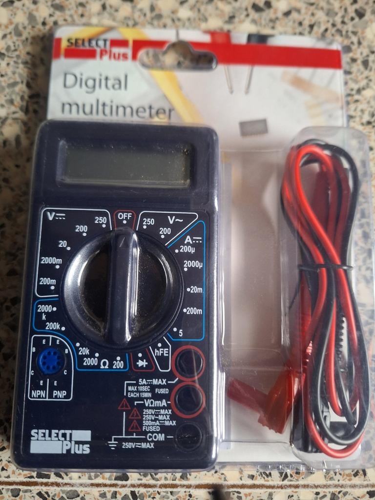 SELECT Plus Digitale multimeter, Ophalen of Verzenden