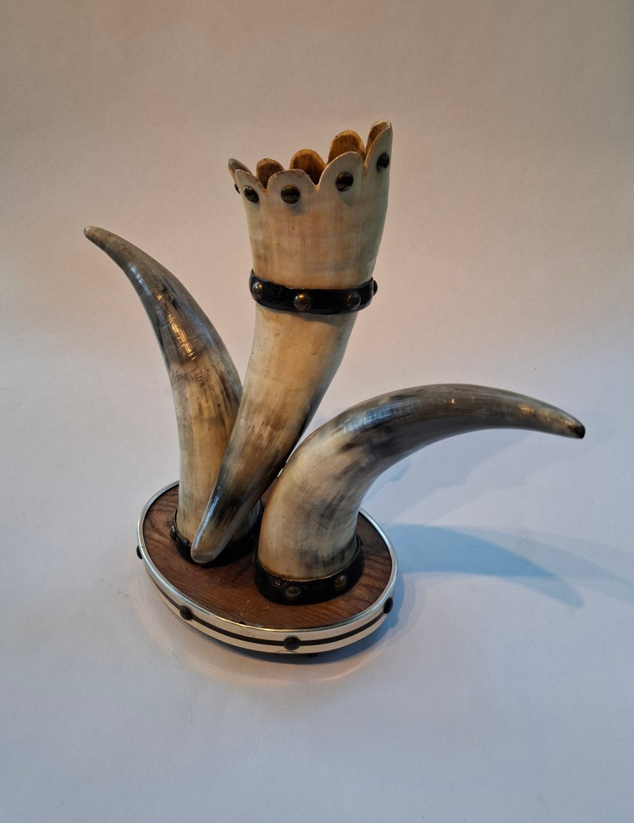 Vintage Decoratieve Noorse Vinking Hoorn, Ophalen of Verzenden