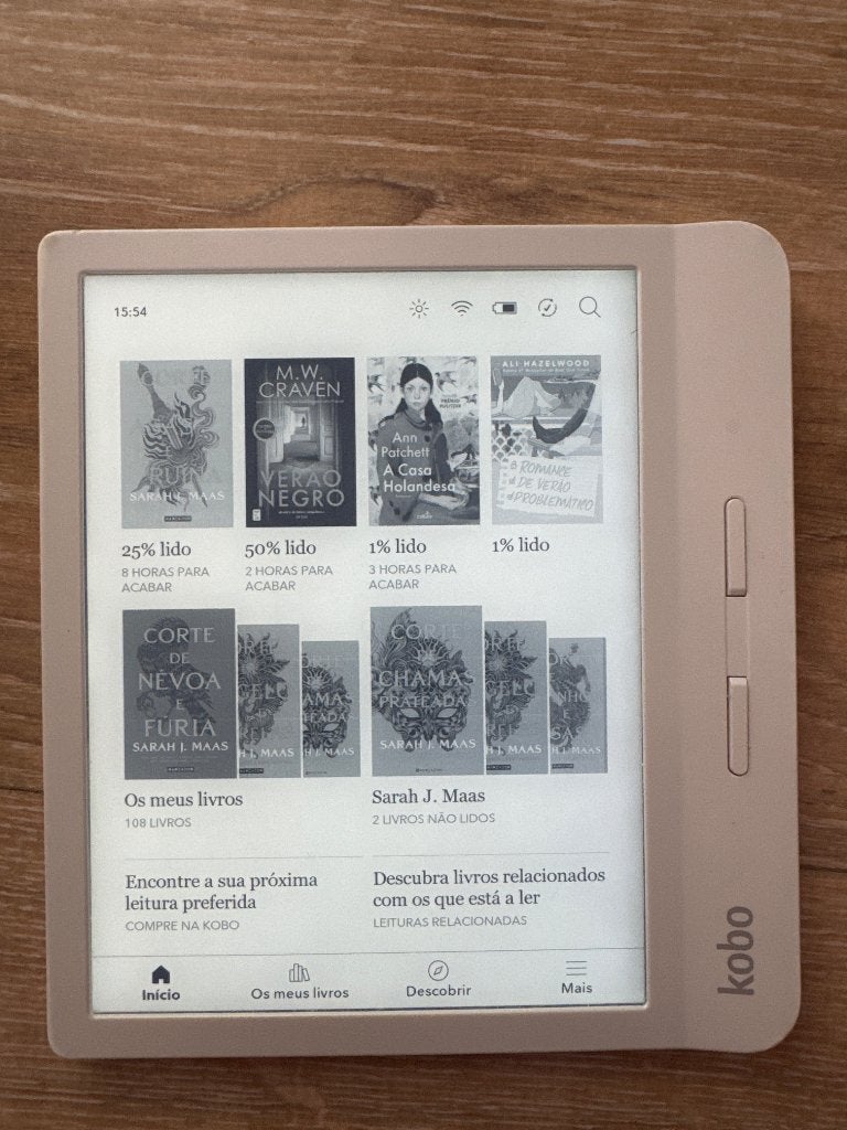 Kobo Libra H2O, Gebruikt, 8 GB, Kobo, Ophalen of Verzenden
