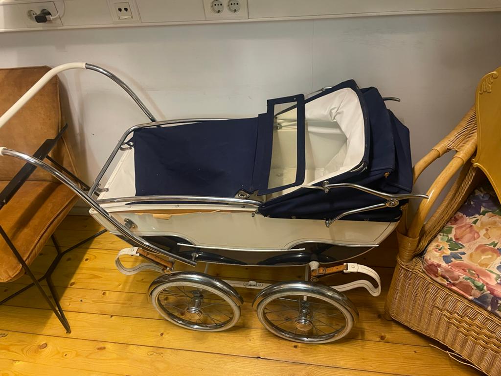 Vintage Kinderwagen - de rols onder de kinderwagens, Gebruikt, Met reiswieg, Ophalen, Kinderwagen