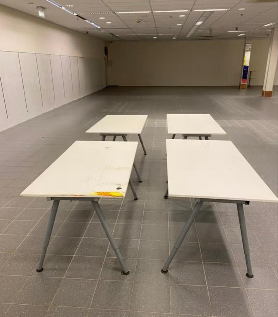 Ikea galant bureaus, Ophalen, Gebruikt, 60 cm, In hoogte verstelbaar