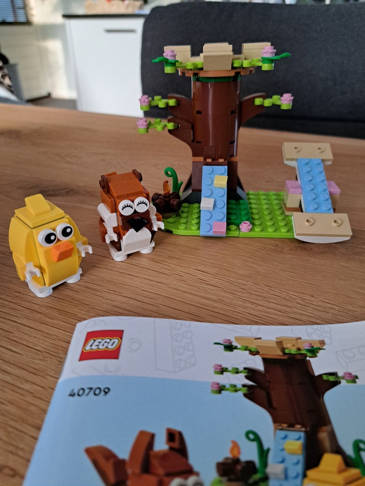 LEGO 40709 Lente Dieren Speelset, Ophalen of Verzenden, Zo goed als nieuw