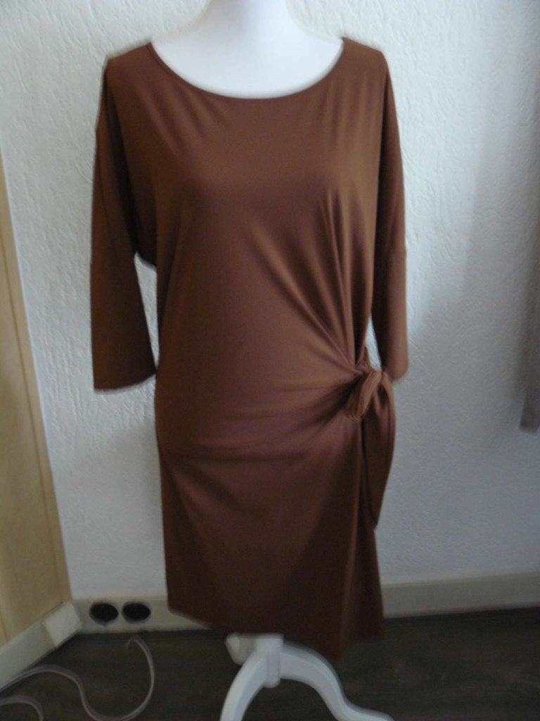 Prachtige, bruine My Pashion jurk/tuniek in maat L., Kleding | Dames, Bruin, Maat 42/44 (L), Ophalen of Verzenden, Zo goed als nieuw