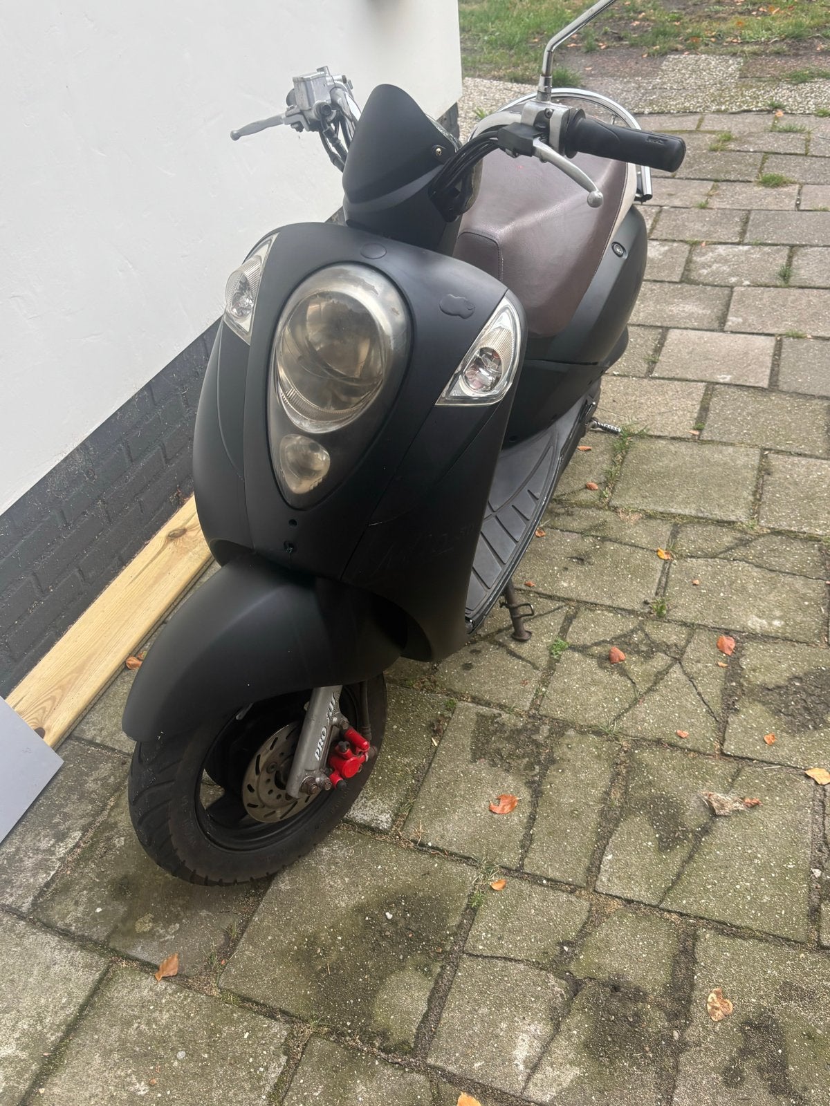 Sym Mio Scooter - Geel Kenteken, Fietsen en Brommers, Gebruikt, Maximaal 45 km/u, Benzine, Ophalen