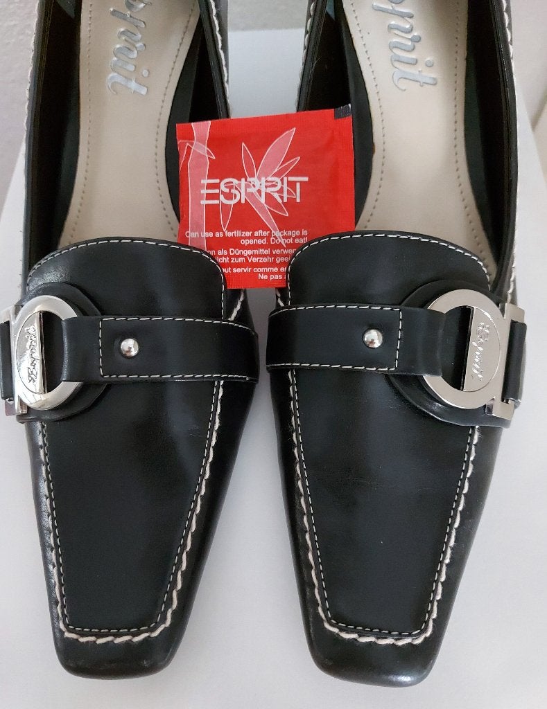 ESPRIT Dames Pump Maat 41 / Zwart, Ophalen, Pumps, Zwart, Nieuw