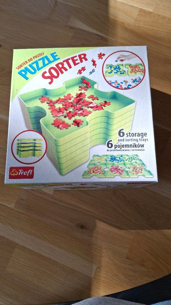 Puzzel sorteerder, Hobby en Vrije tijd, Denksport en Puzzels, Ophalen of Verzenden, Minder dan 500 stukjes, Zo goed als nieuw