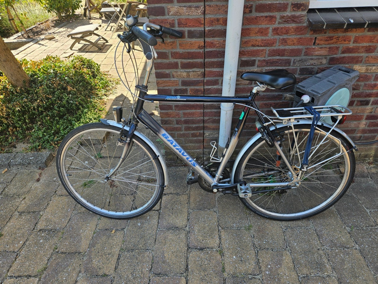 Batavus Jakima herenfiets 21 versnellingen, Ophalen, Gebruikt, Velgrem, Versnellingen
