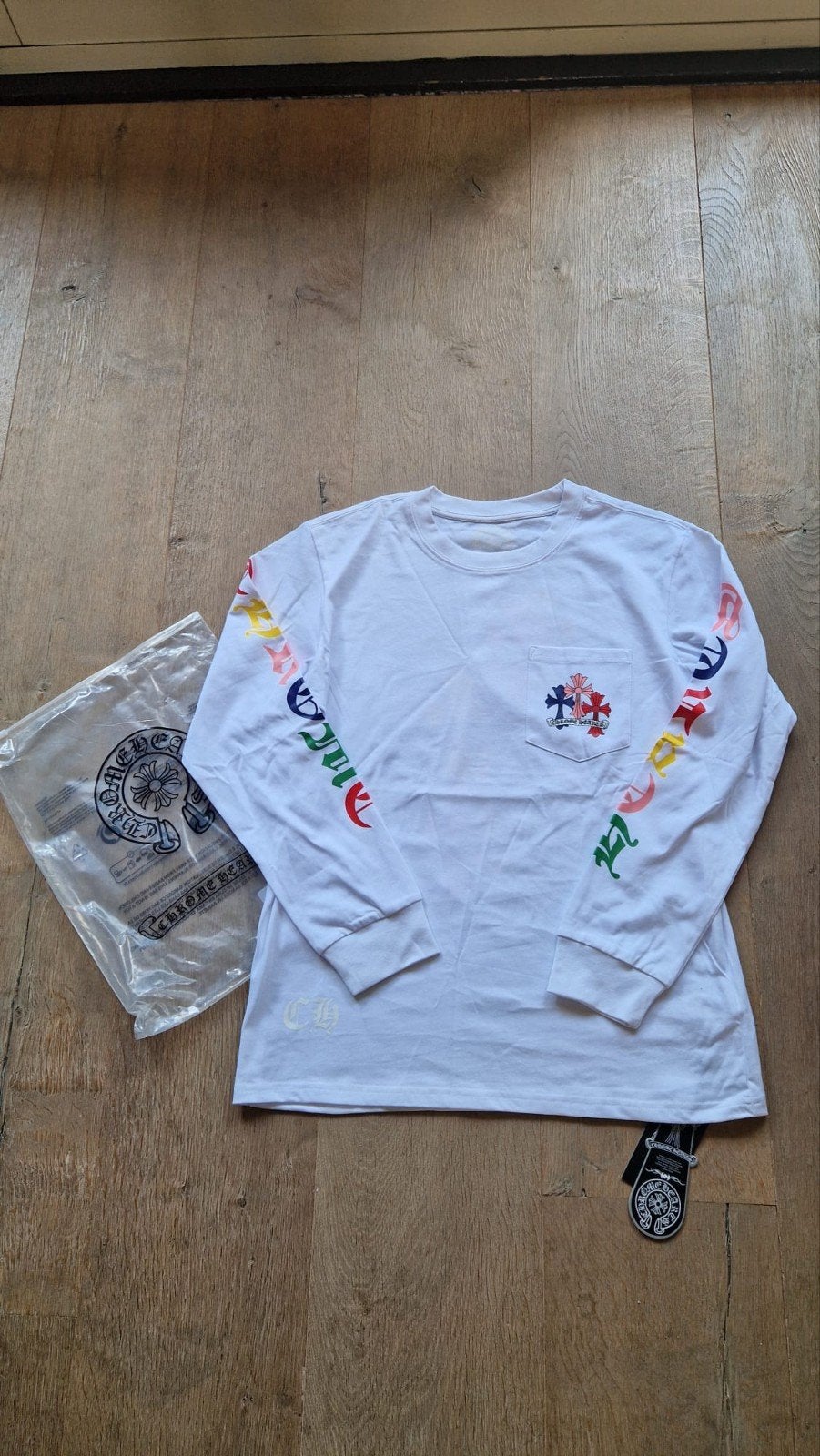 Chrome hearts multicolour longsleeve, Chrome Hearts, Meerkleurig, Nieuw, Ophalen of Verzenden
