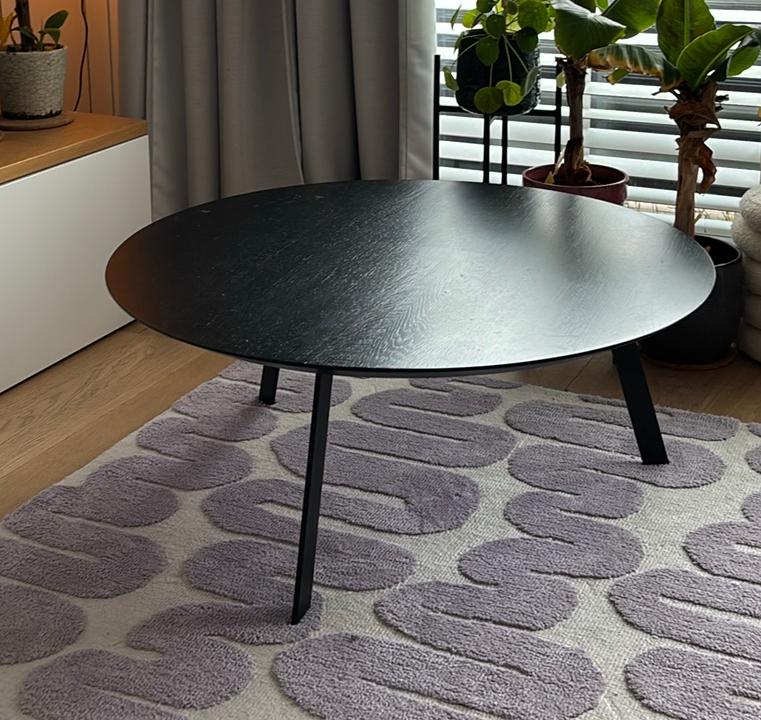Studio Henk salontafel eiken gerookt, Ophalen, Gebruikt, 50 tot 100 cm, Eikenhout