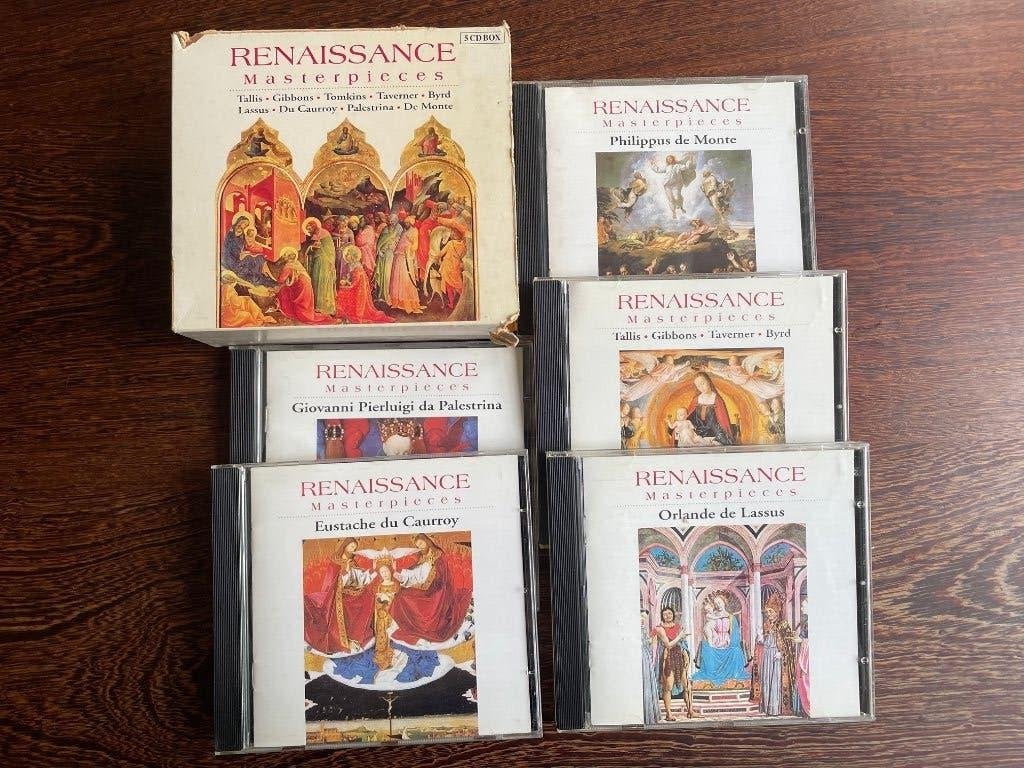 Renaissance Masterpieces - 5 CD boxset, Ophalen of Verzenden, Zo goed als nieuw, Boxset