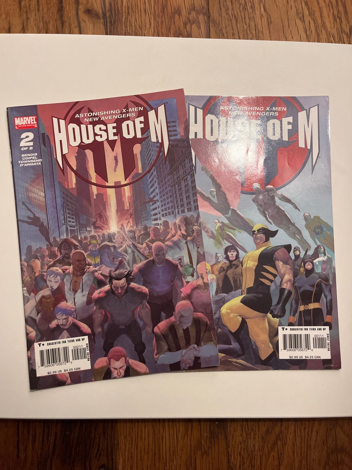 House of M Comics - Marvel (1&2 stuks), Boeken, Strips | Comics, Meerdere comics, Ophalen of Verzenden, Zo goed als nieuw, Amerika