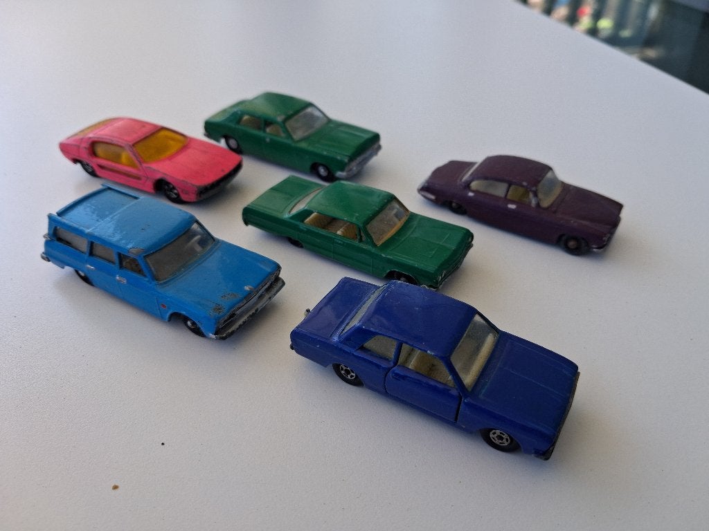 Verzameling speelgoed matchbox jaren 60, Verzenden, Zo goed als nieuw