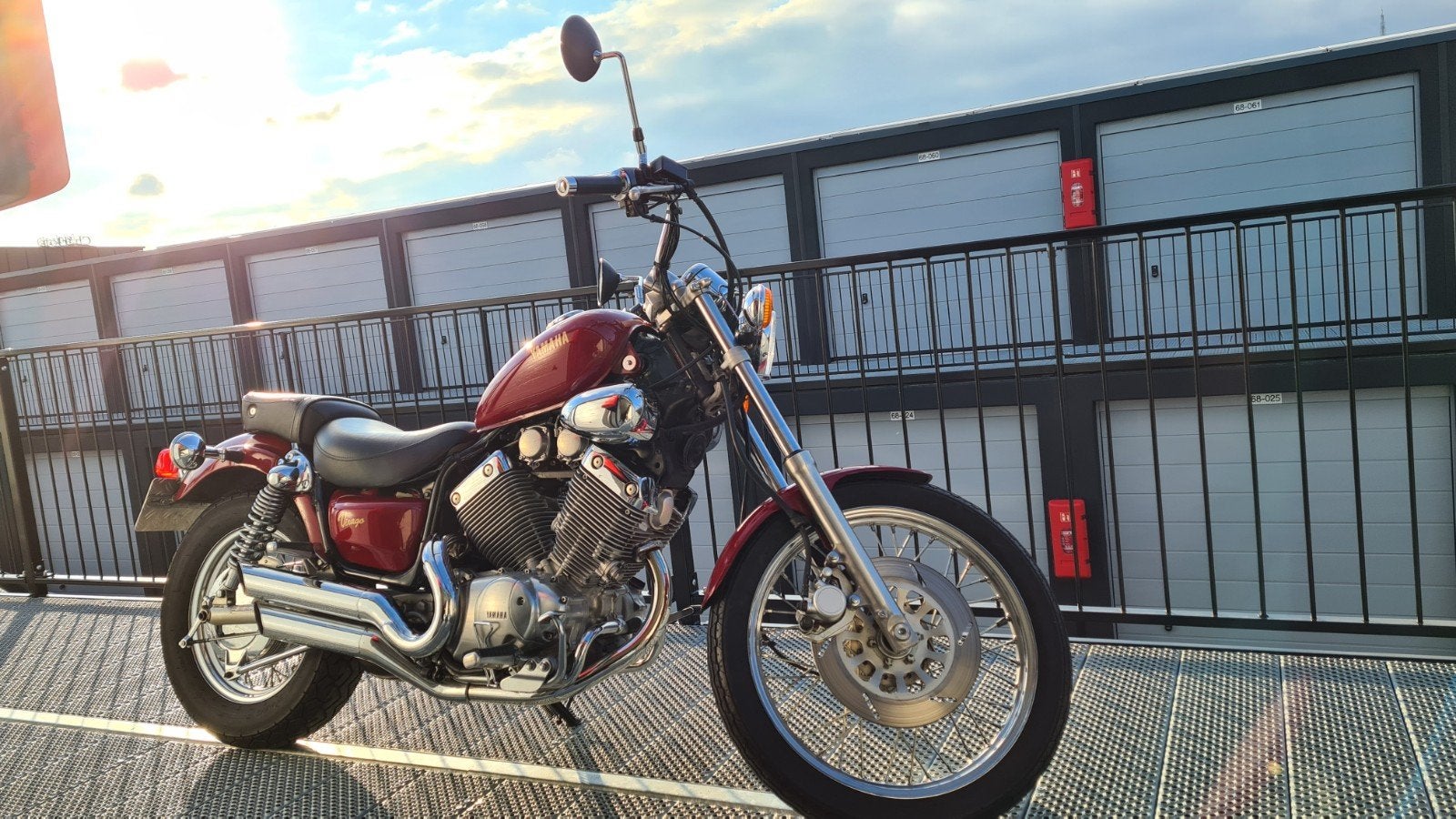 Yamaha Virago XV535 - 1991, Cardan-aandrijving, 2 cilinders, 535 cc, Chopper