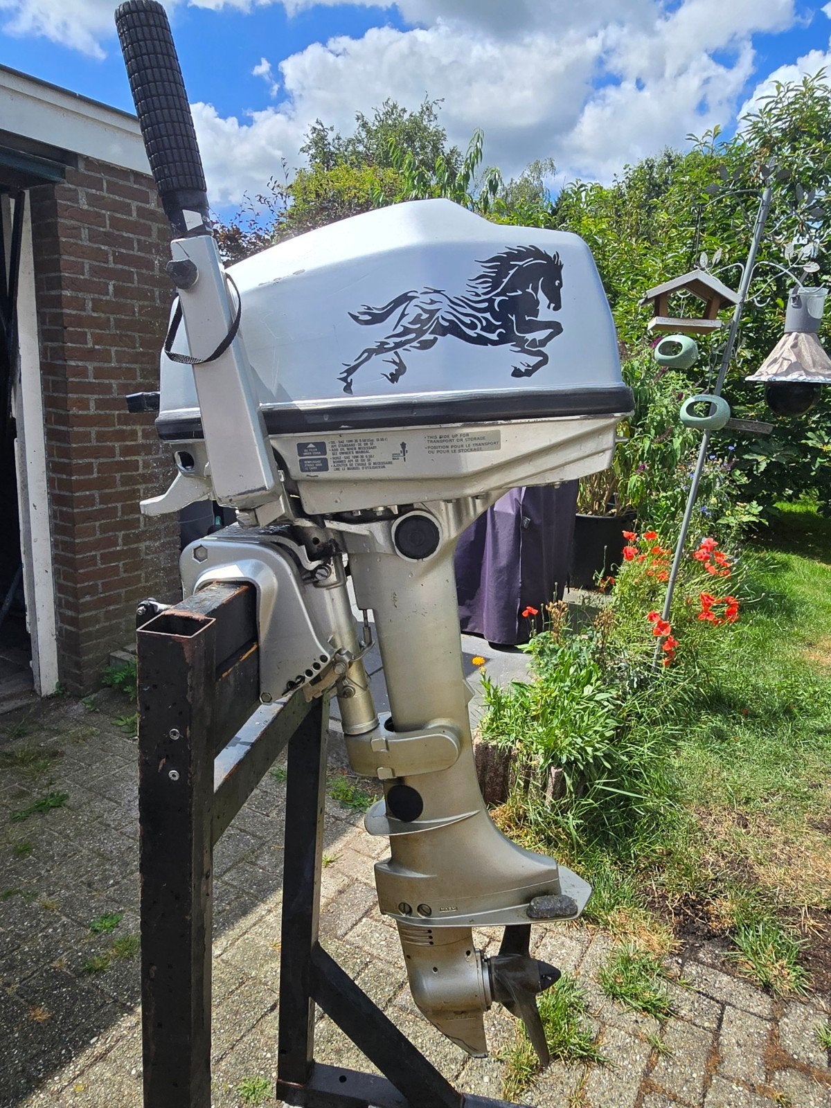 Honda 5 pk kortstaart 4 takt, Ophalen, Gebruikt, 5 tot 10 pk, Viertaktmotor