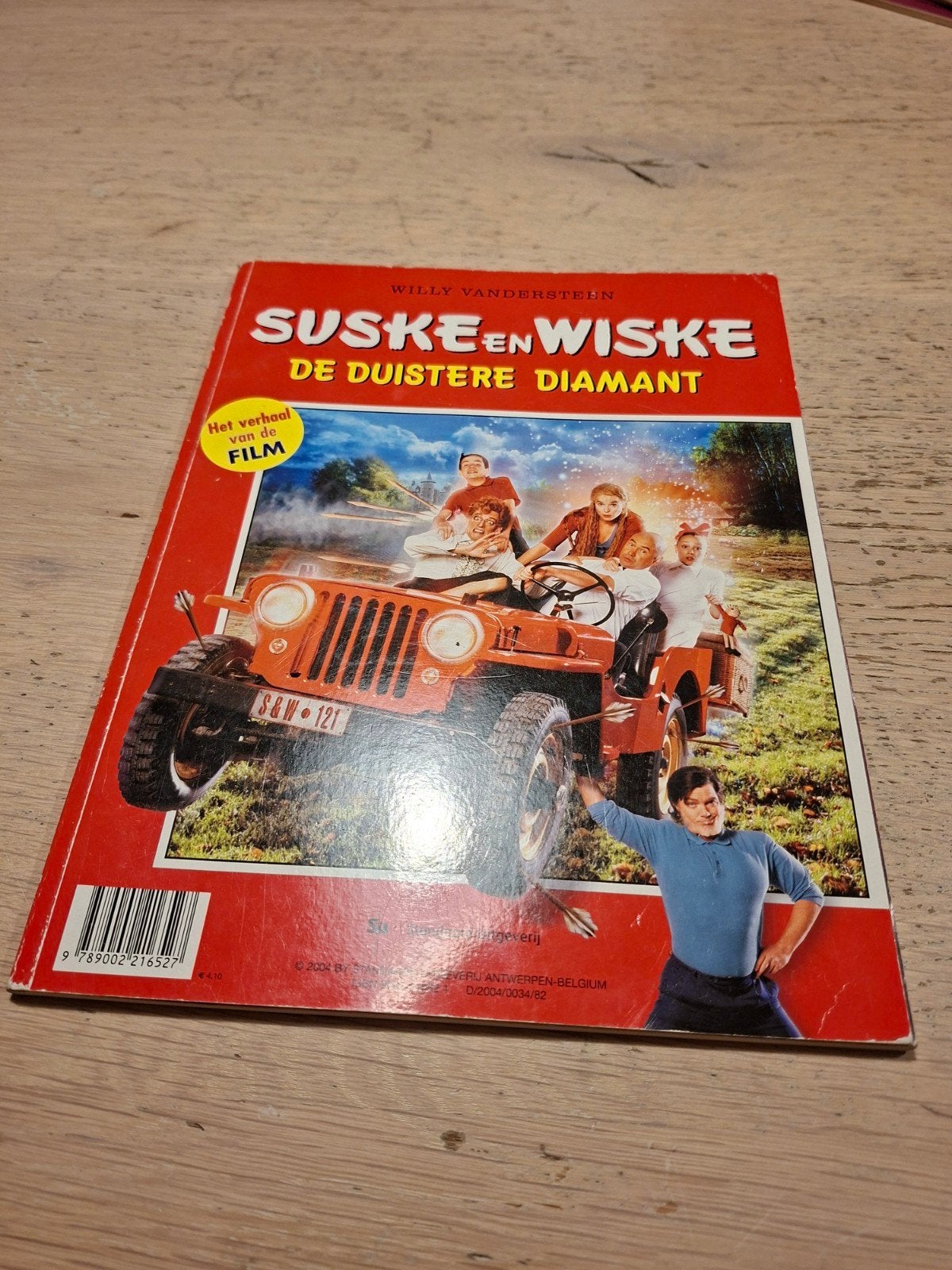 Suske en Wiske - De Duistere Diamant (Film Uitgave), Eén stripboek, Ophalen of Verzenden, Gelezen, Willy Vandersteen